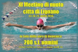XI Meeting Lignano 2016 - 200 sl uomini
